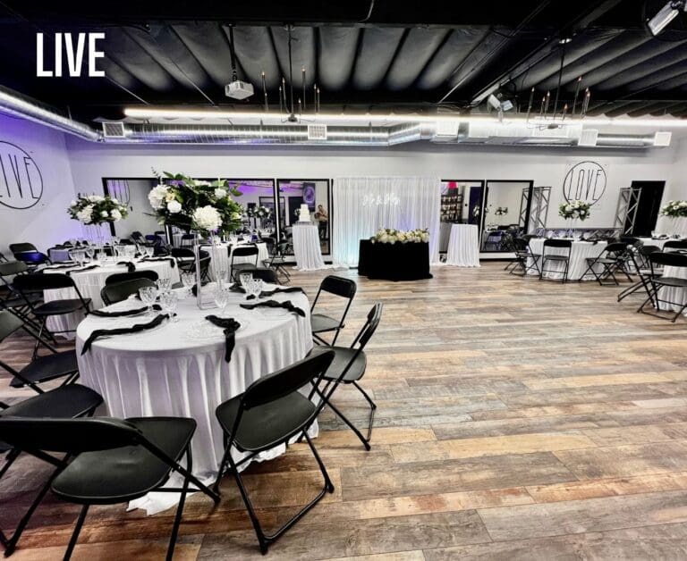 Live venue our small event space in Anaheim