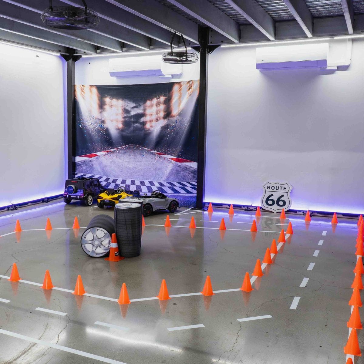 Indoor kids birthday party venue in Anaheim with interactive play space